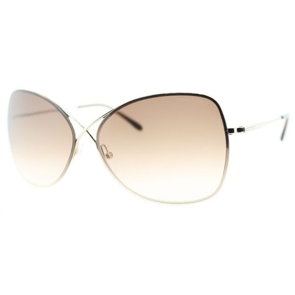 Tom Ford Xavier Tf - Occhiali da sole - Marrone Taglia XXL